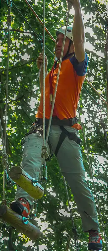 accrobranche activites ludiques pour les familles avec enfants