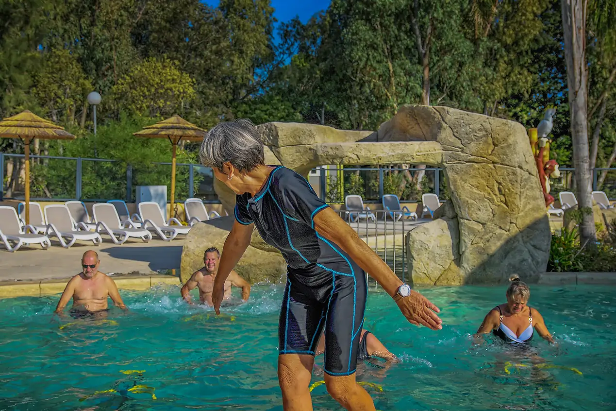 aquagym animations du camping bella vista