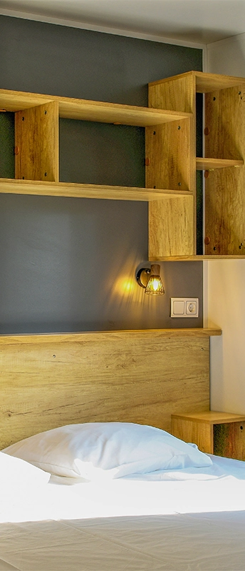 chambres avec literie confortable