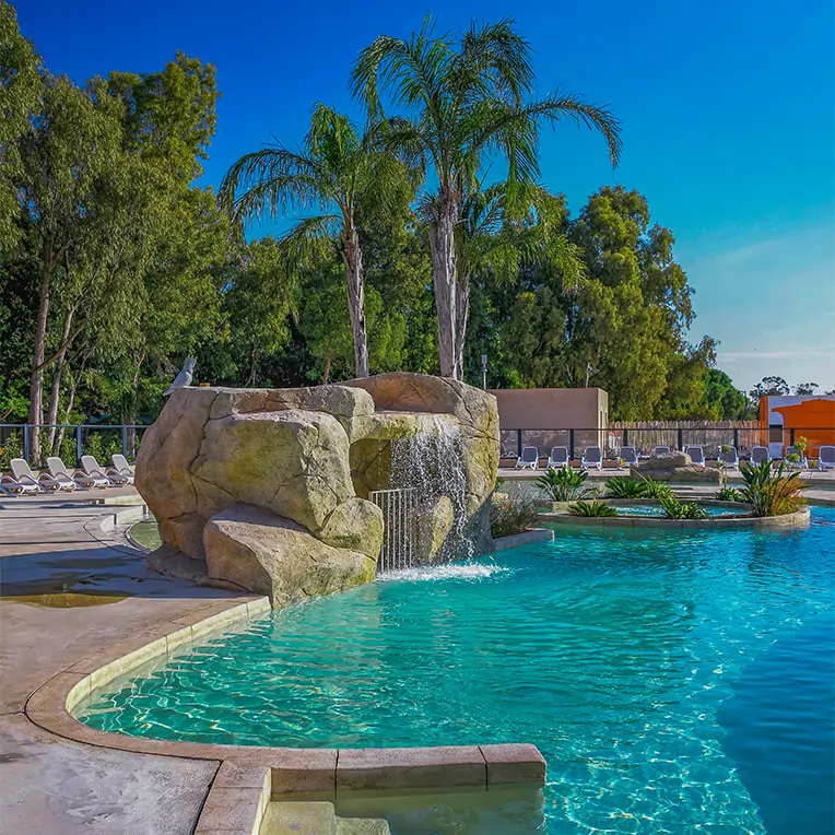 clapotis des cascades camping bella vista