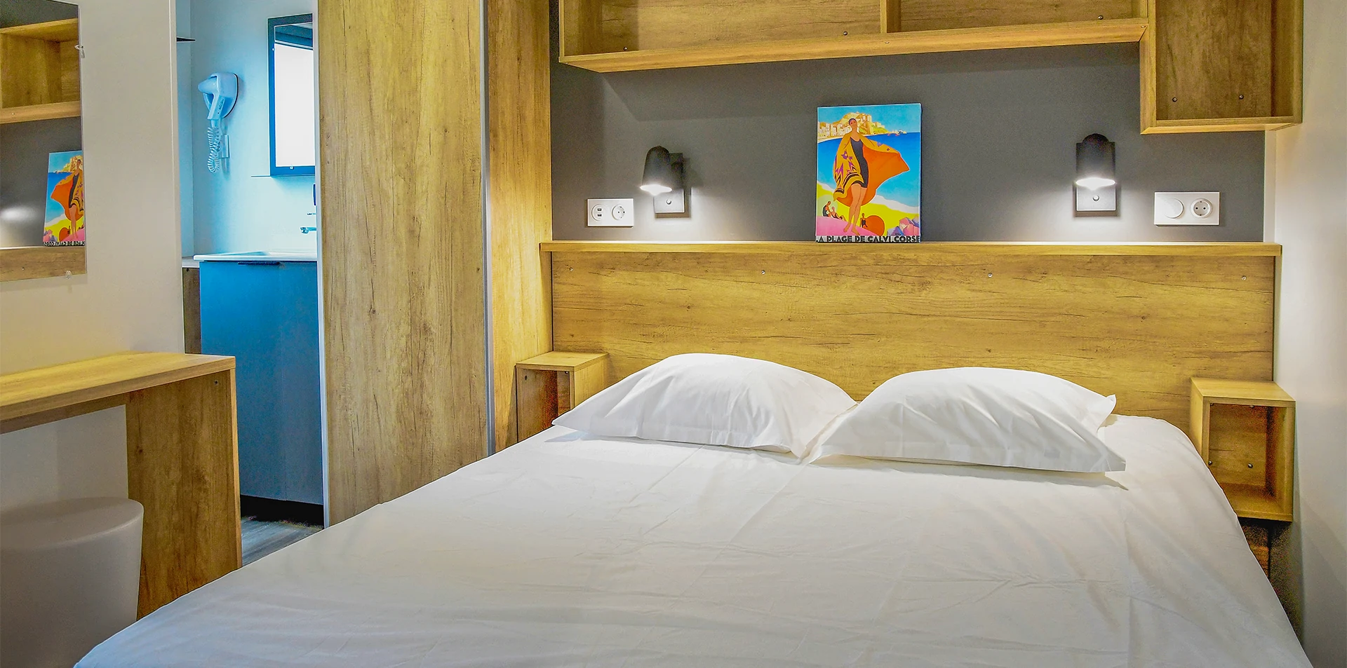 confort dans tous nos hebergements corses camping bella vista