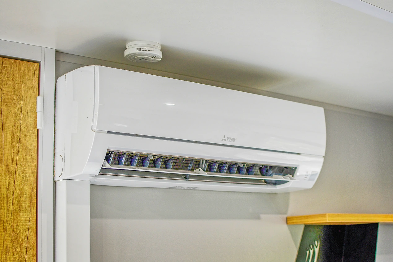 hebergements du camping les castors sont climatises