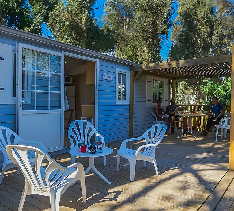 mobil home avec terrasse camping l international