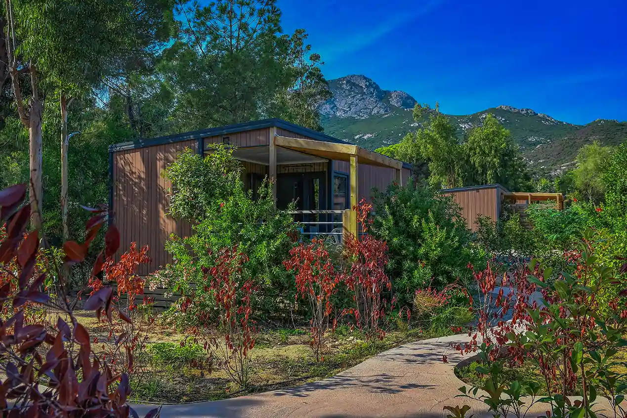 nos hebergements a louer en camping bella vista a calvi