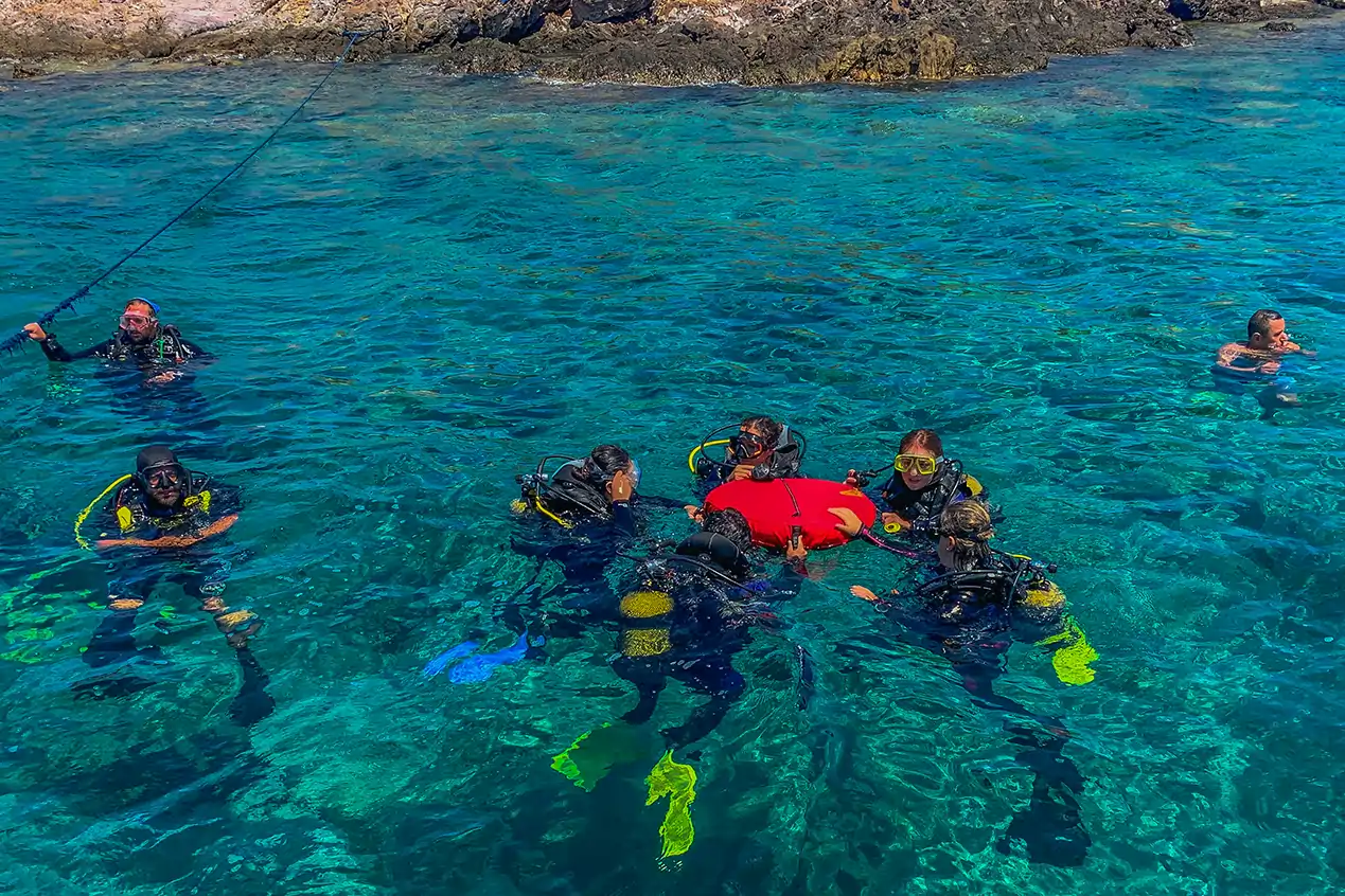 passez votre bapteme ou niveau de plongee a calvi