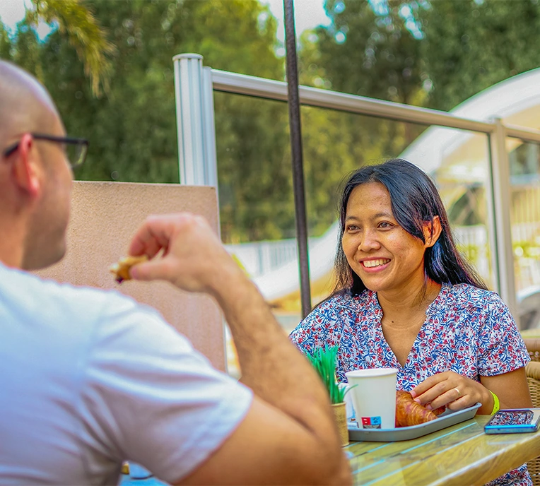 petits dejeuners en buffet camping les castors