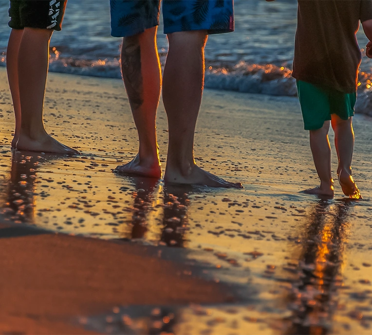 vacances en corse les pieds dans l eau