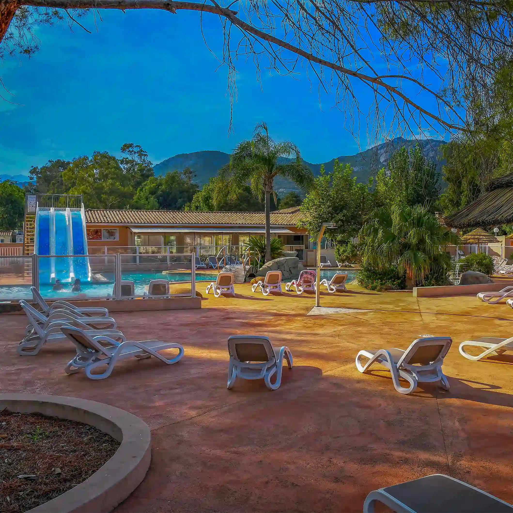 zones ombragees parc aquatique camping l international